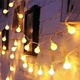 Yming Home Decorative Fairy Lights, 33Ft 100 LEDs Warm White Globe String Lights...