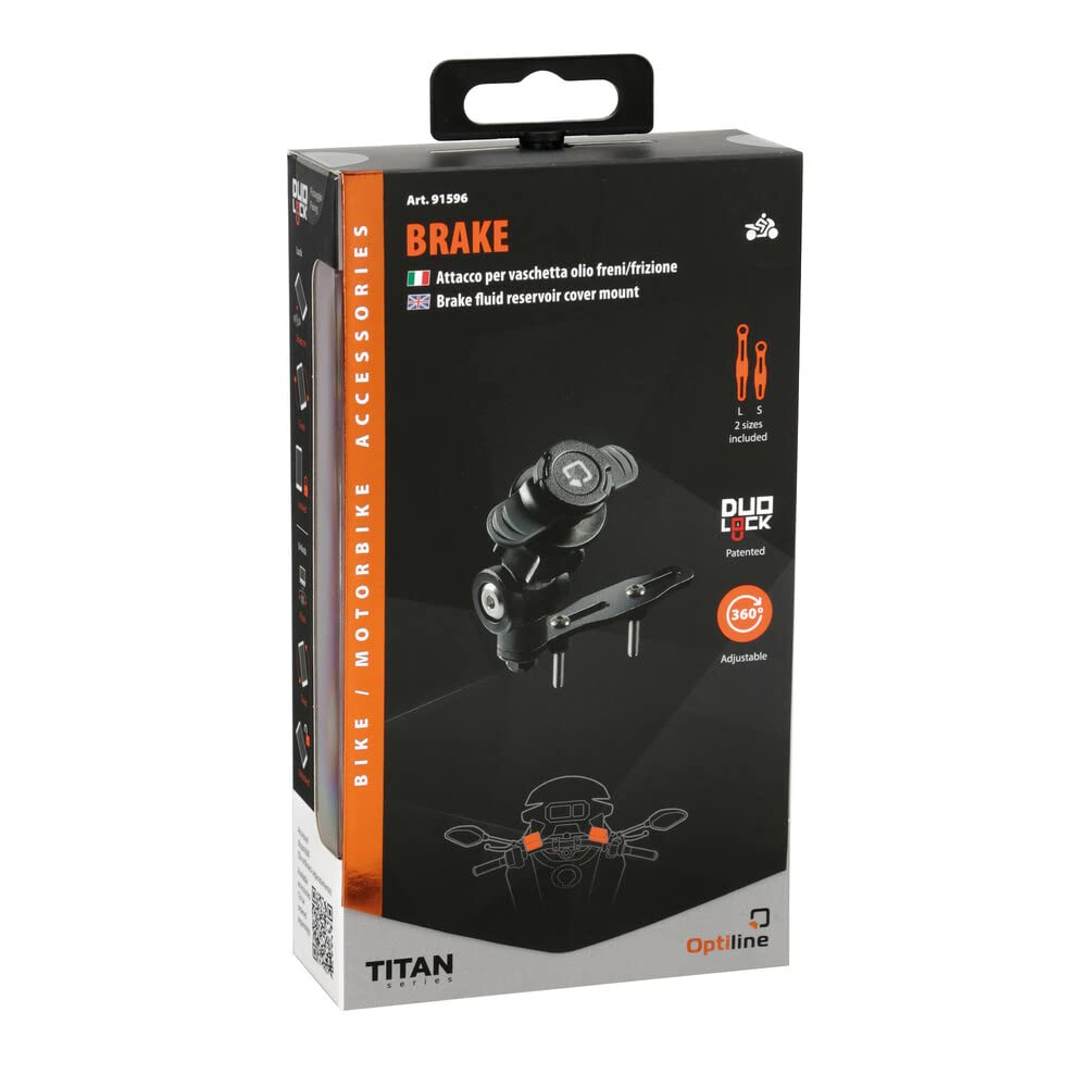 Optiline 91596 Titan Opti Brake, Attacco per vaschetta Olio Freni/Frizione