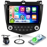 4G 64G VECHTEL 9' Bluetooth-Autoradio für Honda Accord 7th 2003-2007 Carplay