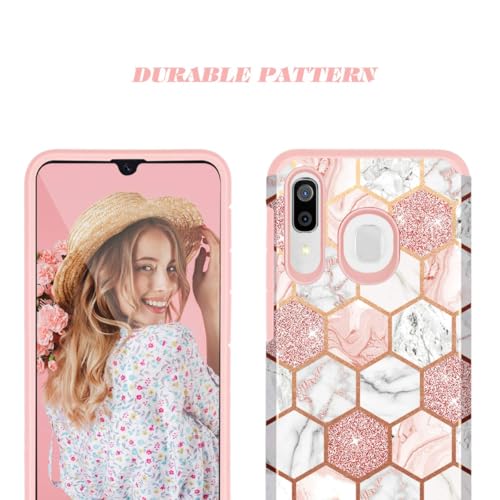 Coque Samsung Galaxy A50 antichoc protection hybride robuste fine or rose