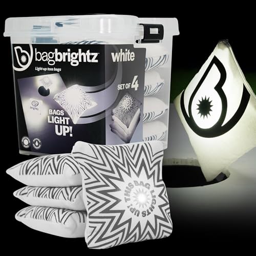 Brightz LED Cornhole Bags 4-Pack