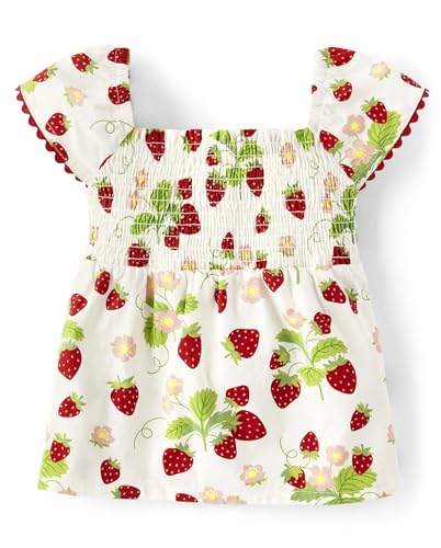 Image of Gymboree Girls' and Toddler Short Sleeve Woven Tops