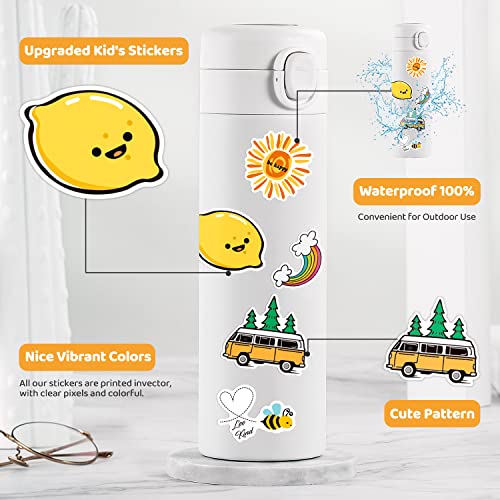 Olansit 200 Pcs Water Bottle Stickers For Kids Teens, Cute Vinyl Waterproof Laptop Skateboard Stickers, Aesthetic Car Decals Computer Hydroflask Stickers For Adults Teens Kids Girls (200 Pcs) #TOP3