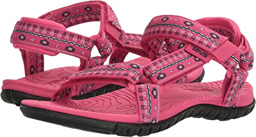 Teva Girl's Hurricane 3 Sandal, Hippie Raspberry, 11 M US Little Kid