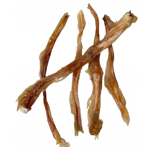 Lucze Premium - Tendones de ganado para perros - 27-30 cm - 1 kg - hueso masticable - larga duración - masticar perros - masticable para perros - aperitivos masticables naturales para perros