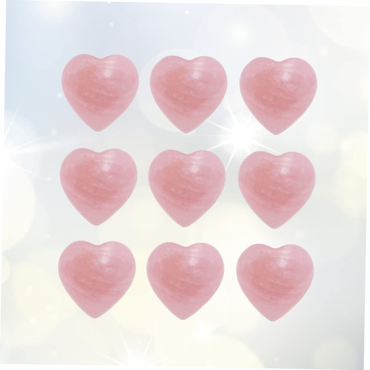 NUOBESTY 30stücke Herz Ornamente Aus Kristall Liebe Herzform Für Hochzeiten Partys Und Dekoration