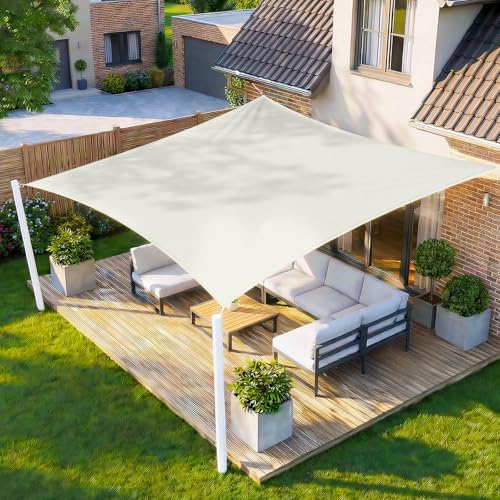 HENG FENG Toldo Vela Rectangular 4x5m, Beige