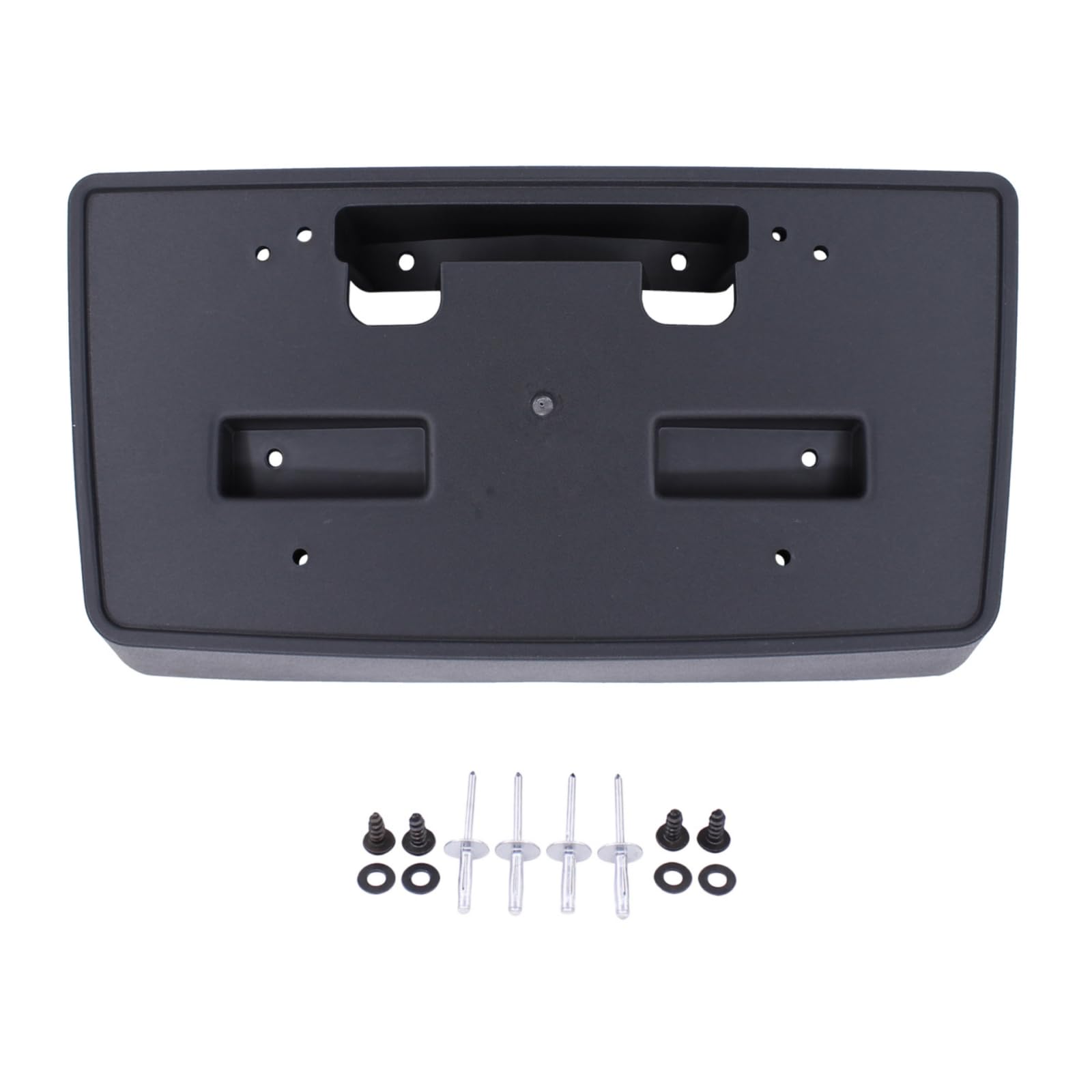 Front License Plate Bracket Cover For Chevy Silverado 1500 2014-2015 - Replacement With Screws - View #7