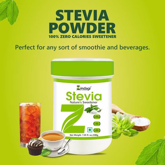 Zindagi Stevia Nature's Sweetener, 7.05 fl oz/200g