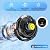 Ruimos 2026 Misting Fan, Portable Outdoor Fan with Oscillation, 80° Oscillating Fan with Remote, 3-Speed Leak-Proof Water Mist Fan with Dual Nozzles for Patio, Camping, Garage, RV - Ideal Summer Gift
