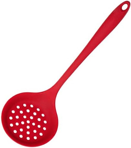 Juego de soportes para utensilios de cocina, colador de silicona de grado alimenticio, herramienta de cocina, sartén antiadherente, cuchara de goteo