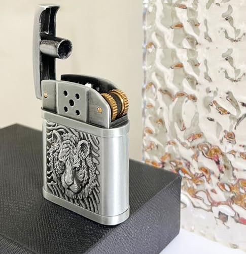Encendedor de Metal Vintage con Llama Suave miniatura 4