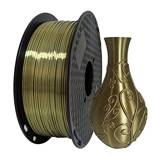 CC3D Soie AntiquitÃ©s Or PLA Filament 1,75 mm imprimante 3D Bobine 1kg Vert dorÃ© Accessoire pour imprimante 3D matÃ©riel d'impression 3D