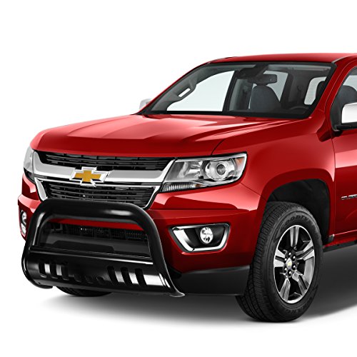 Image of DNA Motoring 3 inch Front Bumper Push Bull Bar Compatible with 15-17 Colorado /Canyon, BURB-039-BK