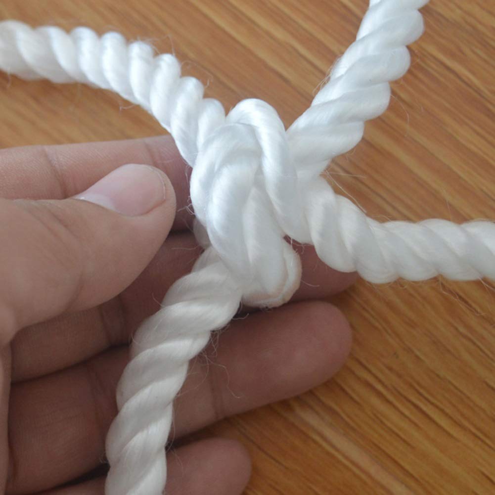 Rete di copertura rotonda per pozzetti, rete di sicurezza per fognature, rete di sicurezza per fossa settica, rete anti-caduta (bianco, 10 cm, 1,5 x 1,5 m)