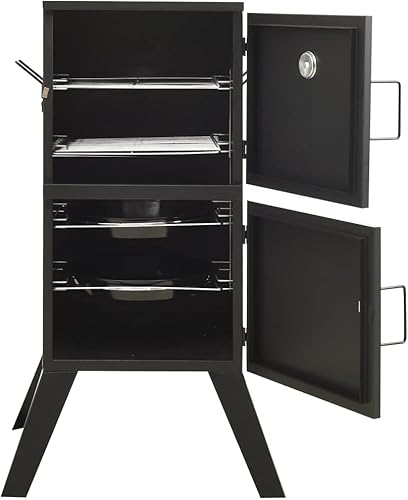 Miniatura 5 de SKM Horno ahumador 21.7x18.7x39.6in de acero