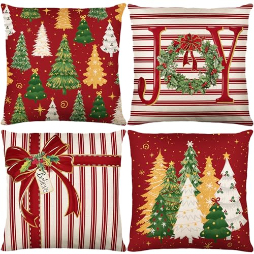 Simpeak Funda de Cojines Navideño Juego