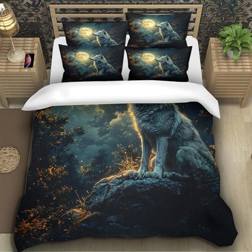 Parure de lit grenouille imprimée 3D en microfibre premium luxe - 5