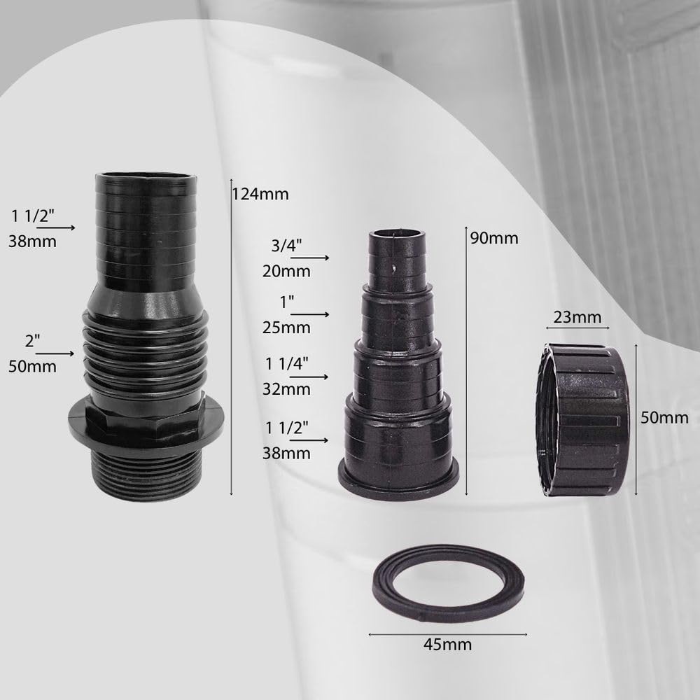 Connettore Per Tubo In ABS 32-38 Mm Connettore Per Tubo Doppia Presa Sdoppiatore Per Tubo Connettore Per Tubo A 2 Vie Connettore In Abs Con Presa Per Piscina Laghetto E Giardino 88895051