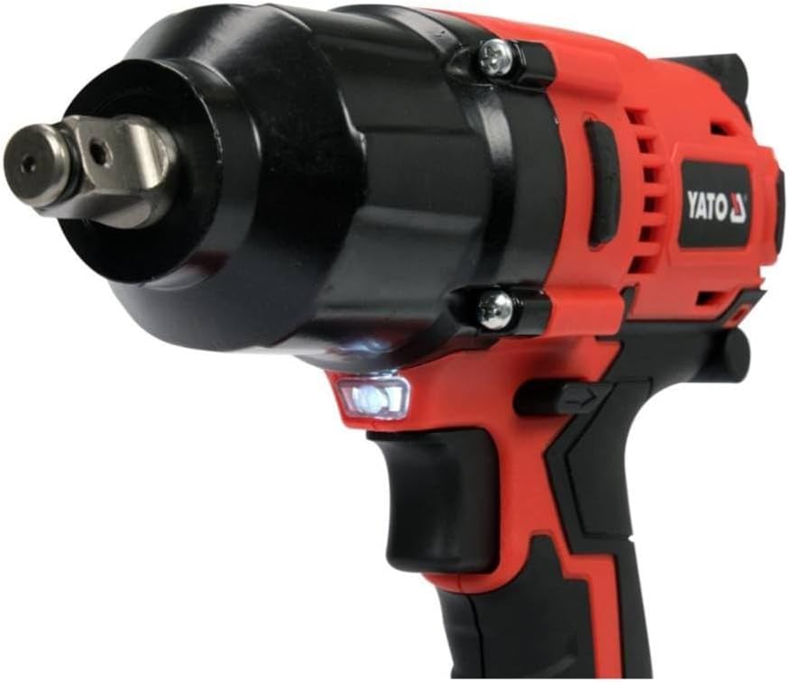 YATO YT-82807 Cordless Impact Wrench kit in a plastic case