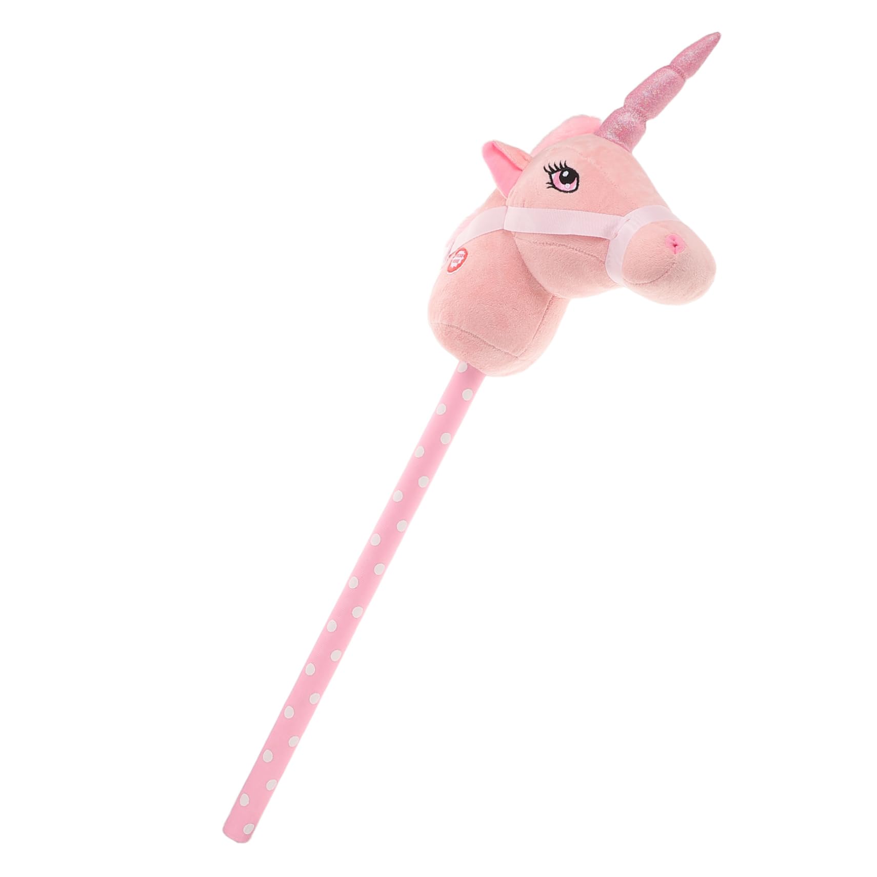 Hohopeti Unicorn Stick Horse for Fun Riding Stick for Active Play Creative Performance Prop for Preschool Activities and Carnival Decorations Unicorn Design
