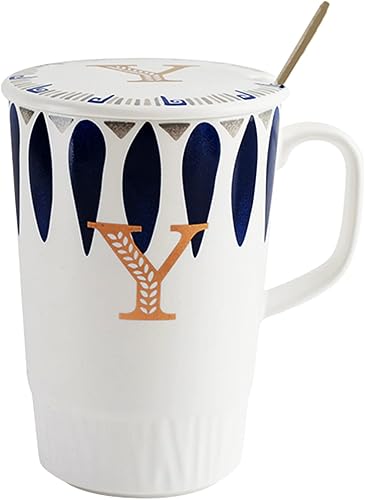 Taza de café con iniciales doradas, regalos únicos de cumpleaños para mujeres, novedosas tazas personalizadas, regalo para ella, amigos, compañeros