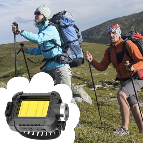 Lámpara frontal de carrera con correa ajustable y batería de 1000 mAh 7