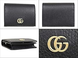 Amazon | [グッチ] 財布(二つ折り財布) 456126 CAO0G ブラック プチ