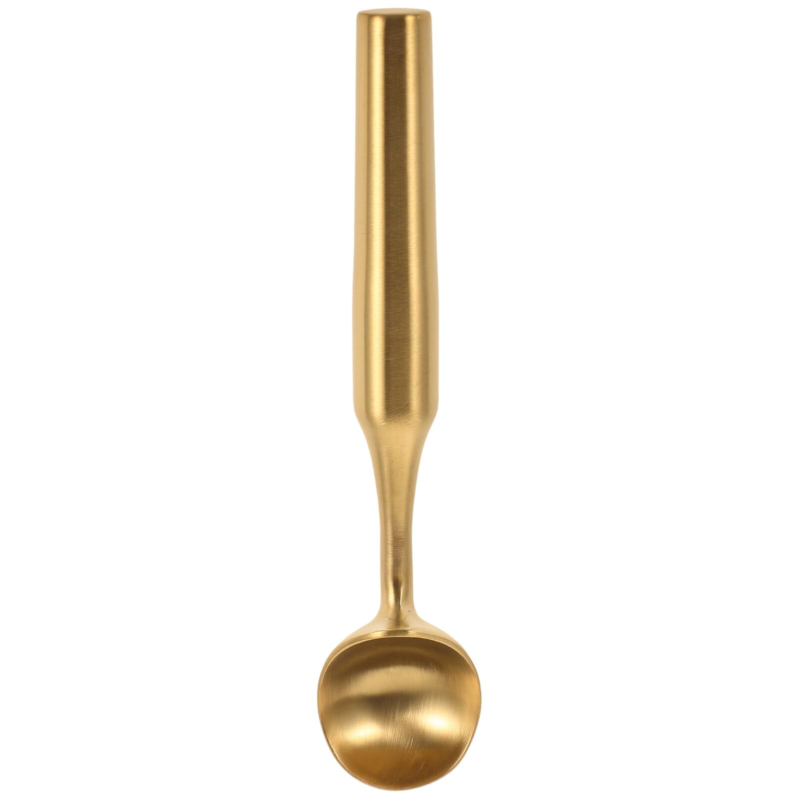 Ciieeo 4 Stück Eisportionierer Gold Antihaft Eiscremelöffel mit Langem Griff Schwerer Melonenkugelausstecher Vielseitiges Backwerkzeug für Eis Früchte und Kekse Einfache Spülmaschinenfest