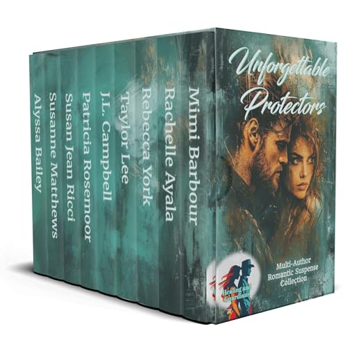 Unforgettable Protectors Audiolibro Por Mimi Barbour, Rachelle Ayala, Rebecca York, Taylor Lee, J.L. Campbell, Patricia Rosem