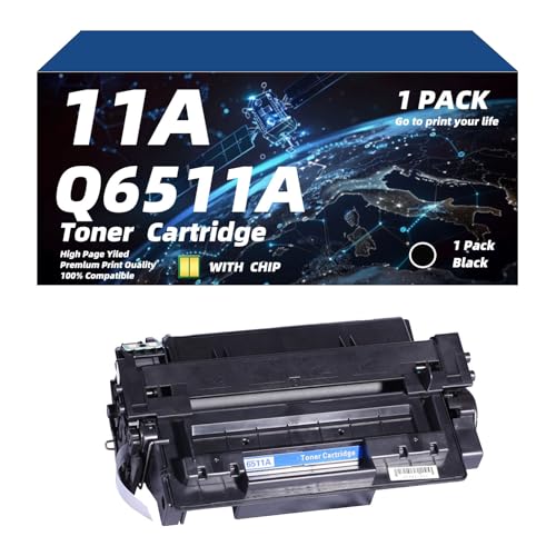 Tinta Y Tóner, Office Product Cartuchos de Tóner 11A Q6511A con Chip de Repuesto Compatibles Impresoras para HP 2400 2420 2420dn 2430 2410 2410n 2420n 2420d 2420dn 2430n 2430t 2430tn 3460...