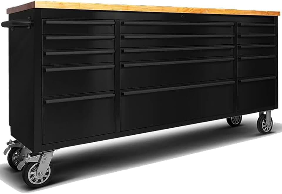 AnorTrek 72 inch Tool Chest with 15 Drawers