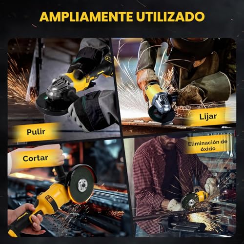 Amoladora angular para Dewalt que corta metal pulido sin cables 4