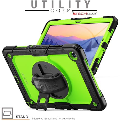 Protection Samsung Galaxy Tab A11 Plus antichoc verte contre les chutes - 3