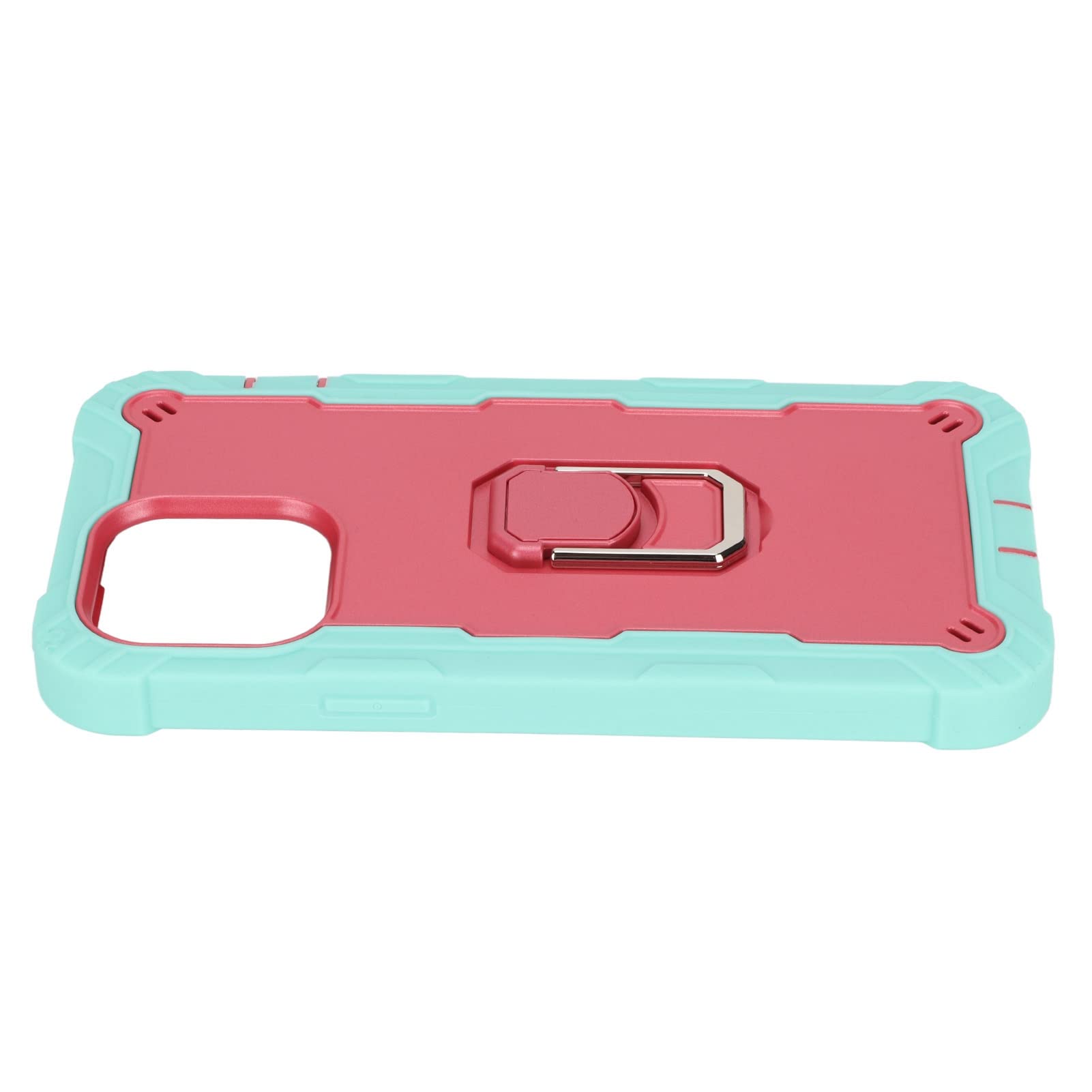 Cocoarm Custodia Armor con Supporto per IPhone 13 Pro Max, Verde Blu (#4)