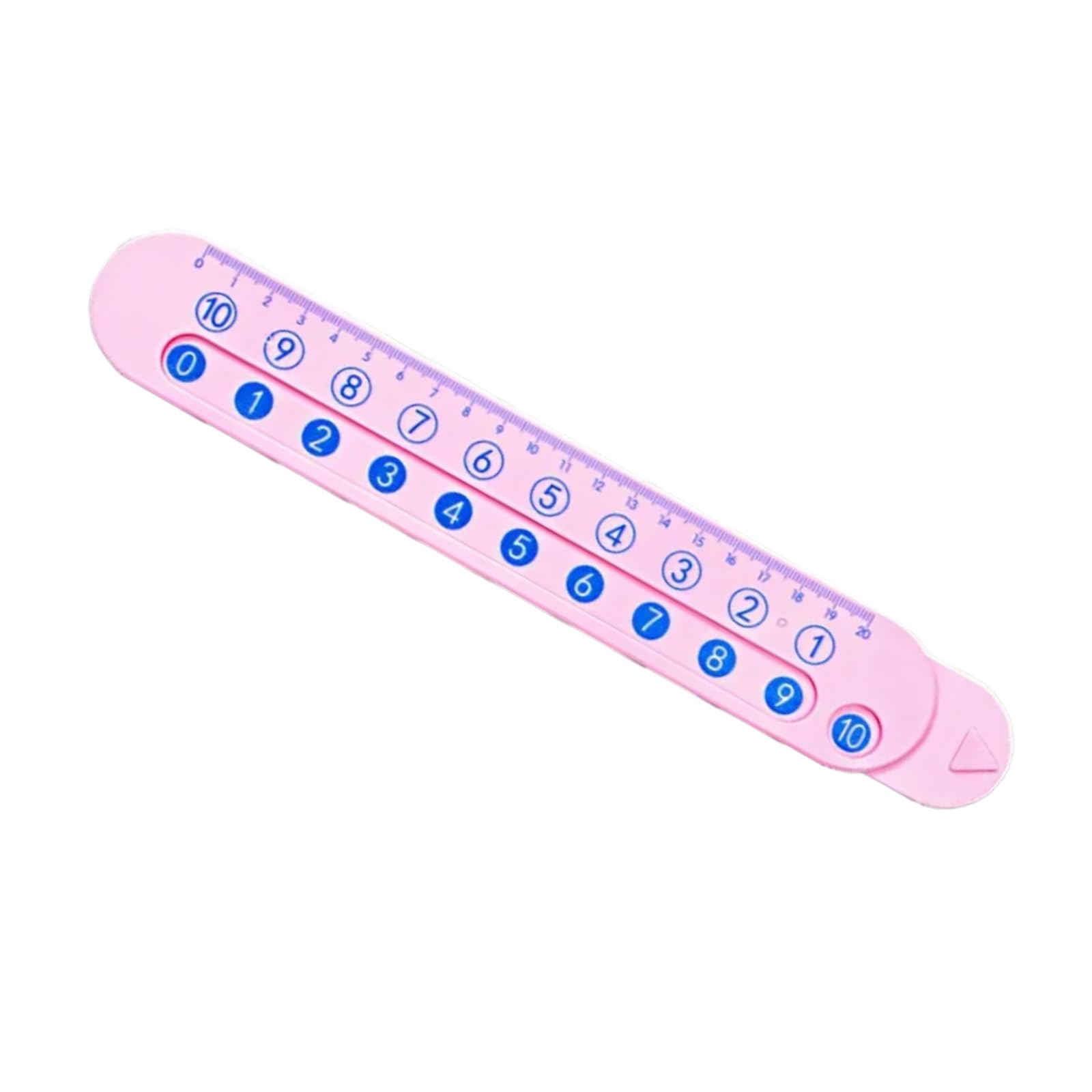 20cm Math Ruler with Addition Subtraction Scale for Technical Drafting, Engineering, Architectural Sketching Measuring Ruler