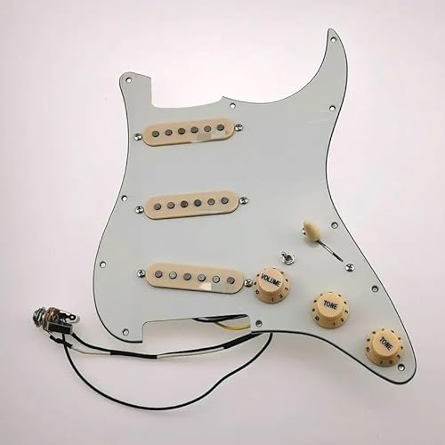 エレキギターピックアップシングルコイル 7 ウェイフルロードギターピックアップガード部品(06)