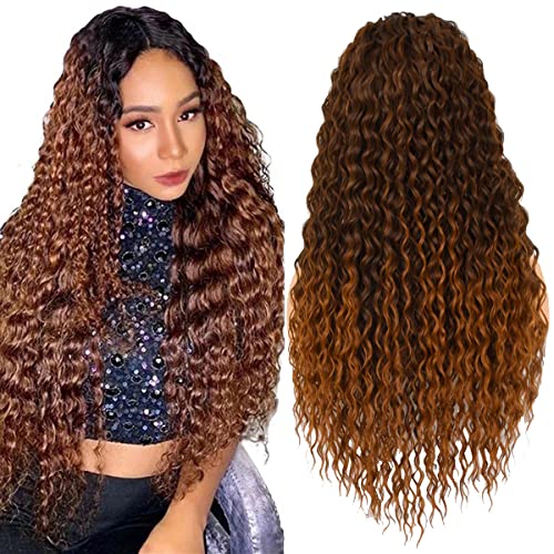 Kinky Curly Wave 4x4 Human Hair Wigs For Women 1b30 Dark Brown Wig Brazilian Remy Hair Wigs Glueless Unprocessed Virgin Hair Ombre Wig Top Swiss Lace With Baby Hair Wigs 12 Inch