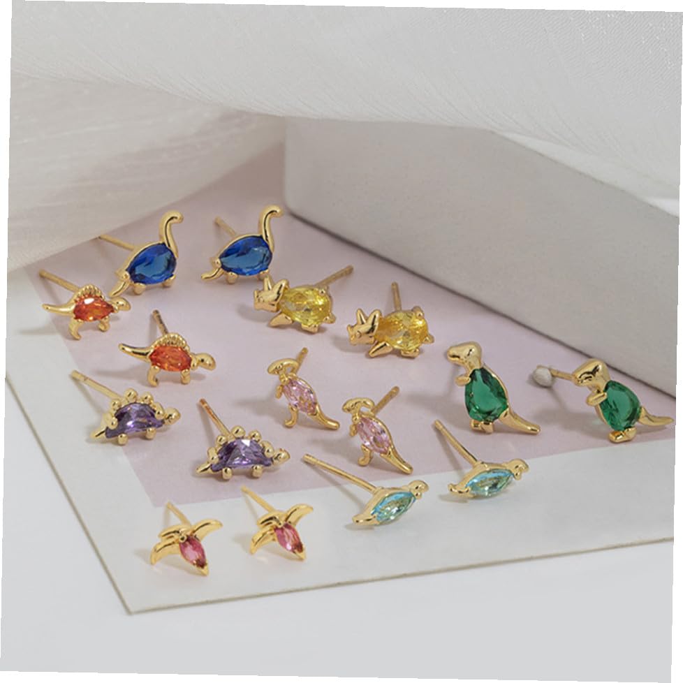 Pendientes de de cartón dorados Gatuida para dar un toque alegre a tus looks diarios 5