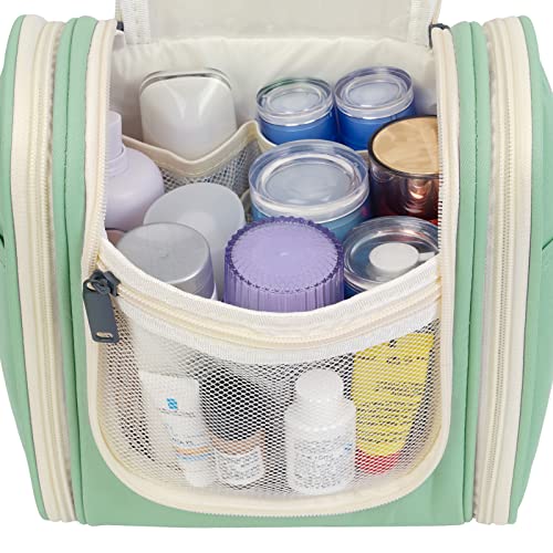 Narwey Hanging Travel Toiletry Bag Cosmetic Make Up Organizer For Women And Men (Medium, Spring Green) #TOP2