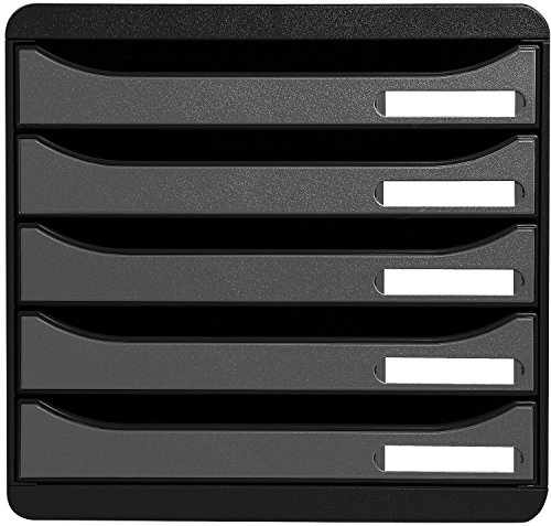 Caisson 5 tiroirs BIG BOX PLUS Exacompta pour documents A4+