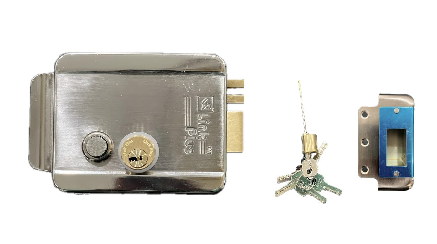 Hivisions Link Plus Stainless Steel Polished Security With Comfort Electronic Lock (8 Keys)-image-32