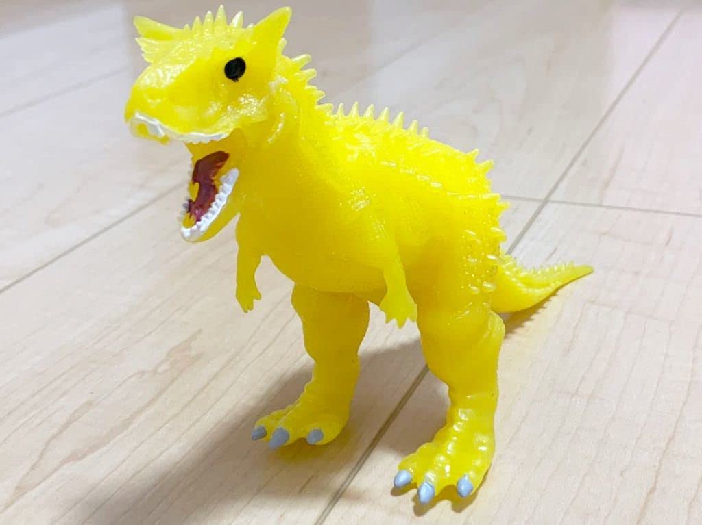 Amazon.co.jp: 恐竜&Co. ビッグ カルノタウルス 温度で色が変わる