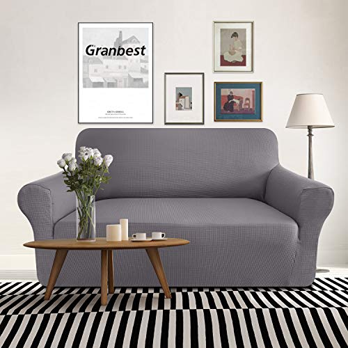 image for Granbest Stretch Loveseat Cover Couch Cover for 2 Cushion Couch Stylis