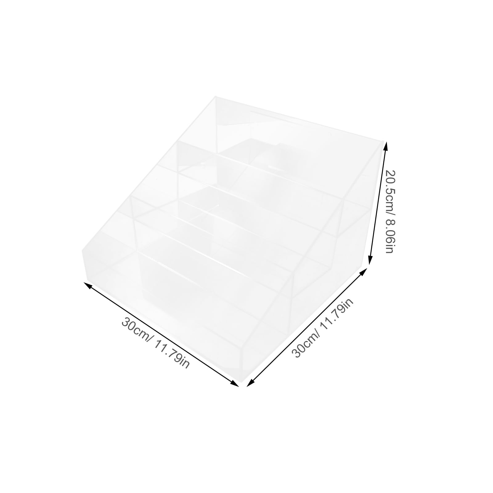 Porta Palline Asciugatrice in Acrilico Trasparente Organizer a 3 Livelli per Piccole Lavanderie