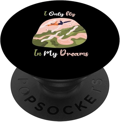 I Only Fly In My Dreams Lucid Dream PopSockets PopGrip intercambiable