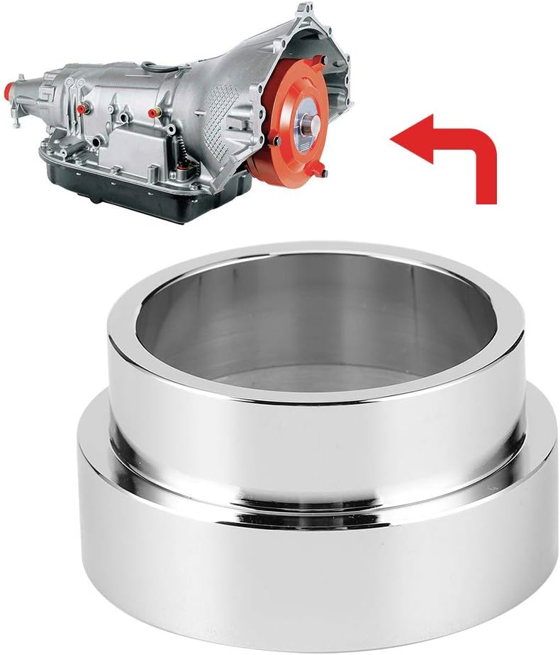 LS Flexplate Adapter Spacer for TH350 TH400 Conversion Swap to LS2 LS1 LS3 , Steel 50x26mm Crankshaft Converter Hub Support Centering Spacer for Curved Flywheel LS Swap Transmission Install