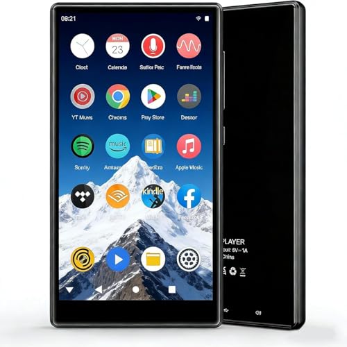 Lecteur MP3 Bluetooth et Wi-Fi avec Play Store pour télécharger toutes vos applications audio