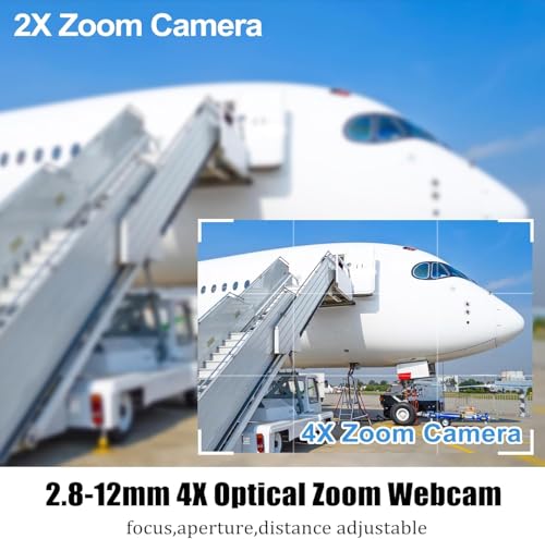 Webcam HD PC 1080p objectif zoom pour impression 3D et streaming