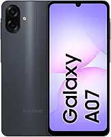 Celular Samsung Galaxy A07 128GB, 4GB, Câm. 50MP, Tela 6.7'- Preto